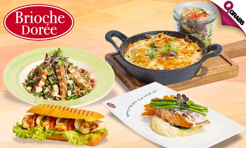 Lunch OR Dinner Set Menu at Brioche Doree!
